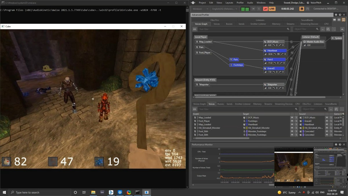 Cube – Audio Integration and Sound Design for Video&nbsp;Games